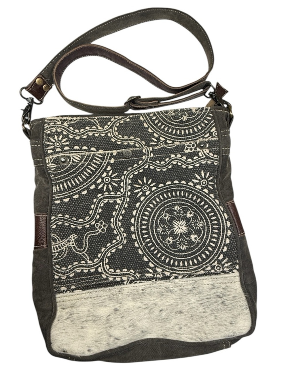 ⭐️ Myra Tribal Dream Shoulder Bag Patchwork Cotton Canvas